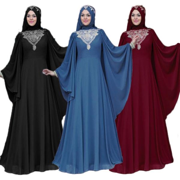 ethnic clothing vintage abaya dubai batwing sleeve maxi dress muslim women farasha party evening long gown jilbab robe turkish islamic, Red
ethnic clothing vintage abaya dubai batwing sleeve maxi dress muslim women farasha party evening long gown jilbab robe turkish islamic, Red