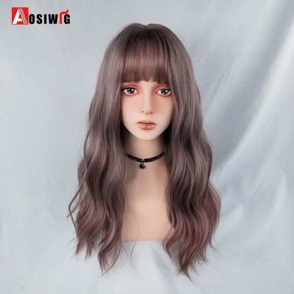 synthetic wigs aosi long wavy purple black wig with bangs natural hair cosplay lolita anime halloween for white women
synthetic wigs aosi long wavy purple black wig with bangs natural hair cosplay lolita anime halloween for white women