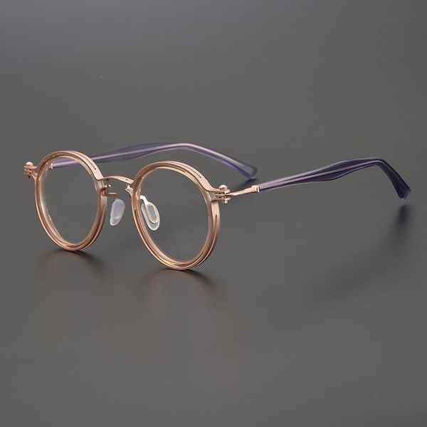 fashion sunglasses frames retro round titanium acetate glasses frame men prescription eyeglasses women 2021 vintage spectacles myopia optica, Black
fashion sunglasses frames retro round titanium acetate glasses frame men prescription eyeglasses women 2021 vintage spectacles myopia optica, Black