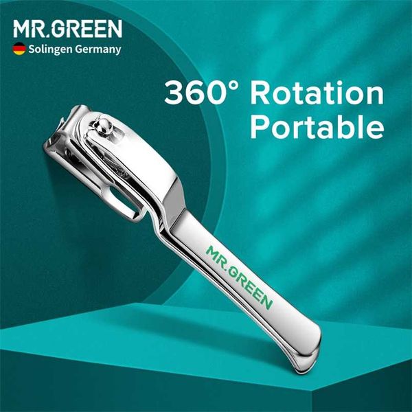 mr. green nail clipper with 360-degree rotating head, stainless steel fingernails toenails clipper, cutter for men & women 211007
mr. green nail clipper with 360-degree rotating head, stainless steel fingernails toenails clipper, cutter for men & women 211007
