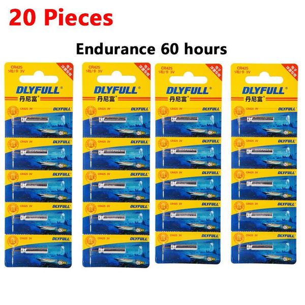 20pcs/lot cr425 lithium pin battery night fishing float luminous floats flotador pesca tackle tool accessories
20pcs/lot cr425 lithium pin battery night fishing float luminous floats flotador pesca tackle tool accessories