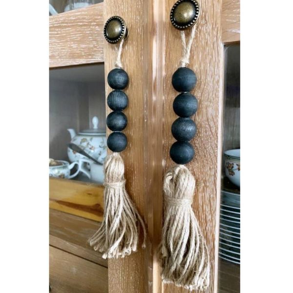 decorative objects & figurines 55kf cotton rope closet door handle decoration natural wooden bead home
decorative objects & figurines 55kf cotton rope closet door handle decoration natural wooden bead home