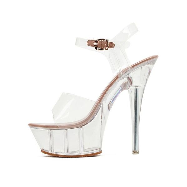 15cm clear heels for women summer platform sandals ladies shoes and high heel pumps night party sandale femme dress, Black
15cm clear heels for women summer platform sandals ladies shoes and high heel pumps night party sandale femme dress, Black