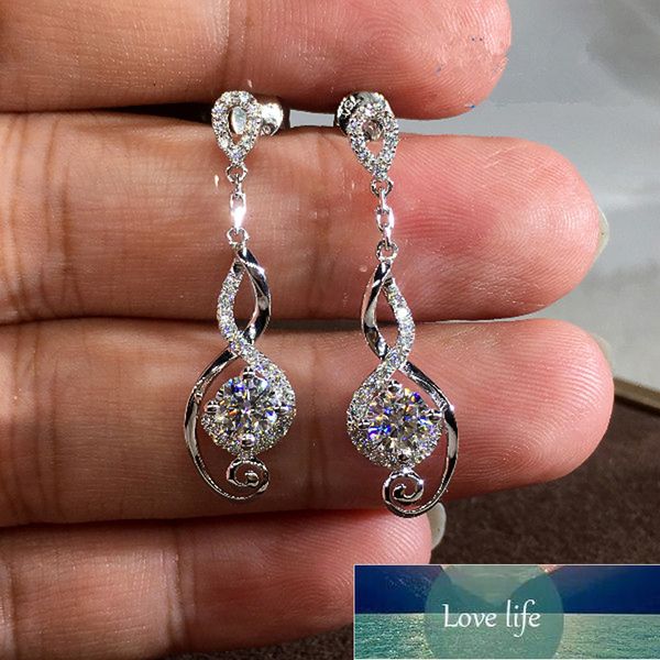 huitan twist long dangle earrings women fashion jewelry cubic zirconia engagement wedding party female drop jewelry high quality, Silver
huitan twist long dangle earrings women fashion jewelry cubic zirconia engagement wedding party female drop jewelry high quality, Silver