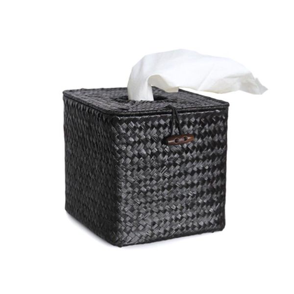 tissue boxes & napkins handwoven seagrass paper box cover napkin holder for bathroom el desk (black+minimum sell 5pcs)
tissue boxes & napkins handwoven seagrass paper box cover napkin holder for bathroom el desk (black+minimum sell 5pcs)