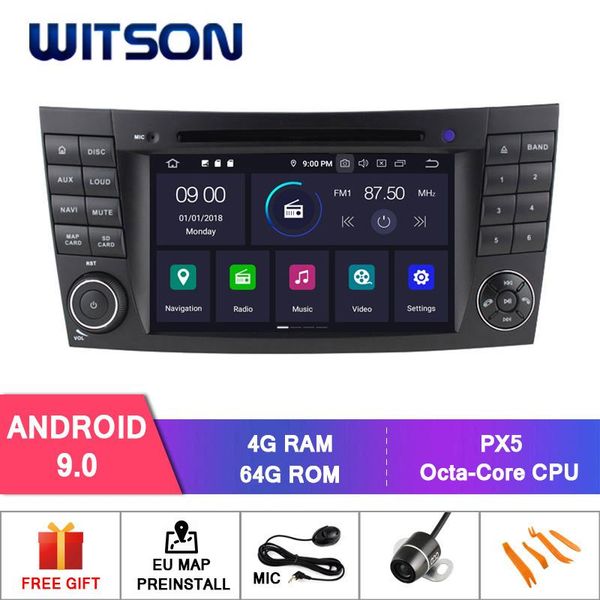 player witson android 9.0 ips hd screen for - e class w211 car dvd 4gb +64gb flash
player witson android 9.0 ips hd screen for - e class w211 car dvd 4gb +64gb flash