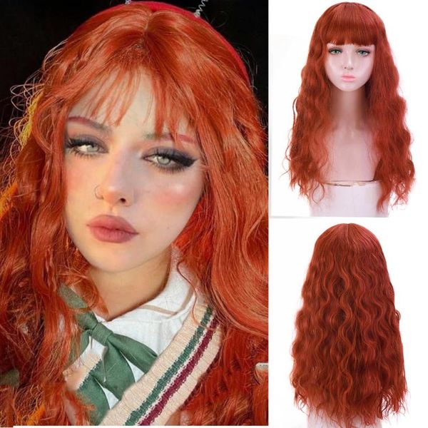 synthetic wigs houyan lolita long curly hair wig female with bangs cosplay girl daily harajuku soft sister doll, Black
synthetic wigs houyan lolita long curly hair wig female with bangs cosplay girl daily harajuku soft sister doll, Black