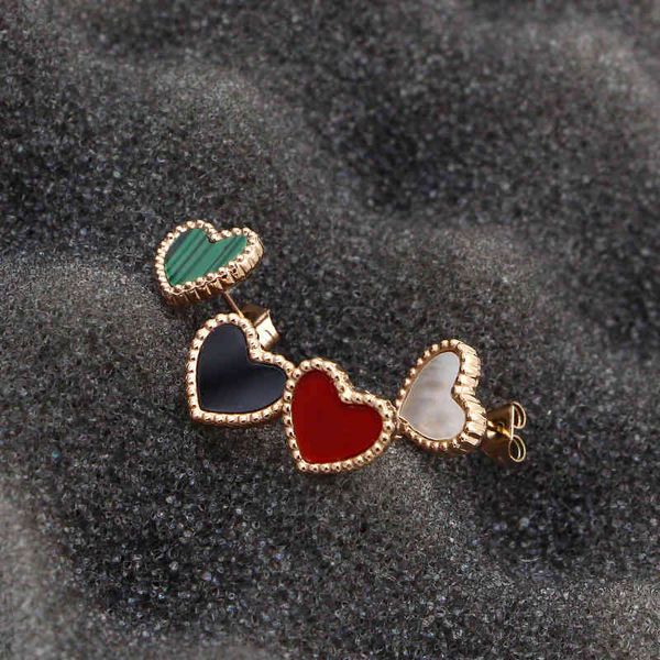 e1-309 korean version delicate small lace lovely peach heart love red rose earrings titanium steel plated with 18k color gold, Golden
e1-309 korean version delicate small lace lovely peach heart love red rose earrings titanium steel plated with 18k color gold, Golden