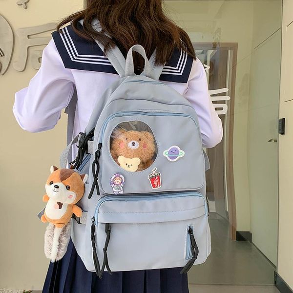 backpack school bag female korean version harajuku ulzzang high-capacity high student cute travel
backpack school bag female korean version harajuku ulzzang high-capacity high student cute travel