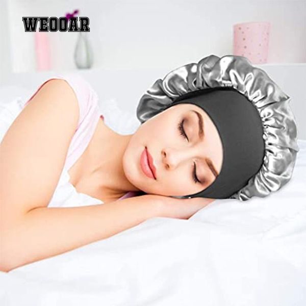 beanies weooar 2021 long hair care satin bonnet for women beanie hats hat night sleeping elastic headband nightcap mz150
beanies weooar 2021 long hair care satin bonnet for women beanie hats hat night sleeping elastic headband nightcap mz150