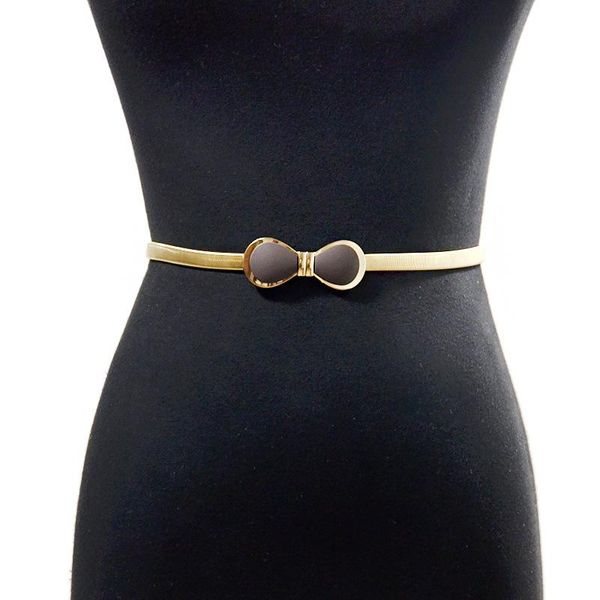 belts gold for women bowknot metal elastic chain luxury ladies female decorated waist designer, Black;brown
belts gold for women bowknot metal elastic chain luxury ladies female decorated waist designer, Black;brown