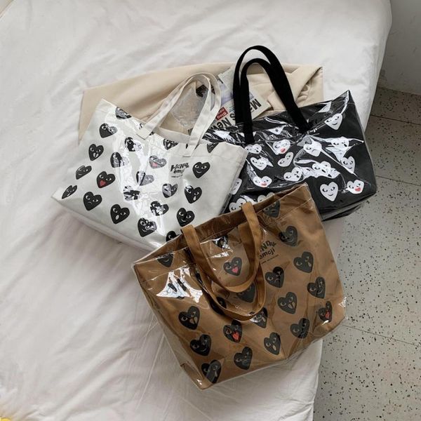evening bags 2021 plastic bag female christmas black love kraft paper large-capacity shopping graffiti pvc shoulder
evening bags 2021 plastic bag female christmas black love kraft paper large-capacity shopping graffiti pvc shoulder