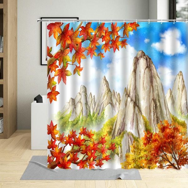 shower curtains autumn natural scenery curtain leaves view bathroom decor with hooks waterproof polyester fabric set
shower curtains autumn natural scenery curtain leaves view bathroom decor with hooks waterproof polyester fabric set