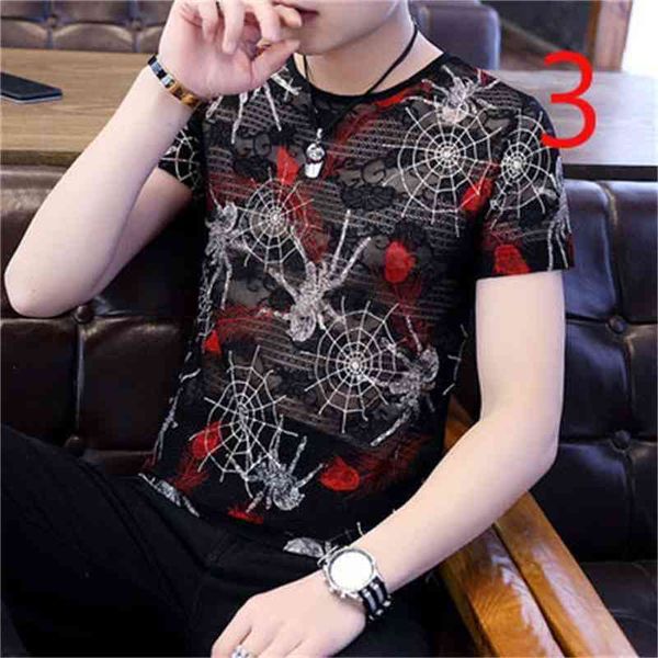 pure cotton short-sleeved t-shirt men's summer middle-aged mercerized ice silk 210420, White;black
pure cotton short-sleeved t-shirt men's summer middle-aged mercerized ice silk 210420, White;black