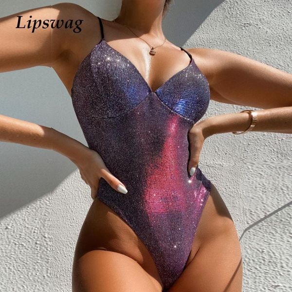 summer glitter one-piece swimsuit bikini v neck backless women swimwear bathing suits push up bodysuit monokini mujer
summer glitter one-piece swimsuit bikini v neck backless women swimwear bathing suits push up bodysuit monokini mujer