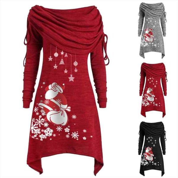 fashion white christmas casual womens dress long sleeve pleated collar drawstring print vestido navidad mujer, Black;gray
fashion white christmas casual womens dress long sleeve pleated collar drawstring print vestido navidad mujer, Black;gray