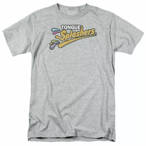 Dubble Bubble Tongue Splashers Logo T Shirt Mens Licensed Bubble Gum Sport Gray, White;black
Dubble Bubble Tongue Splashers Logo T Shirt Mens Licensed Bubble Gum Sport Gray, White;black