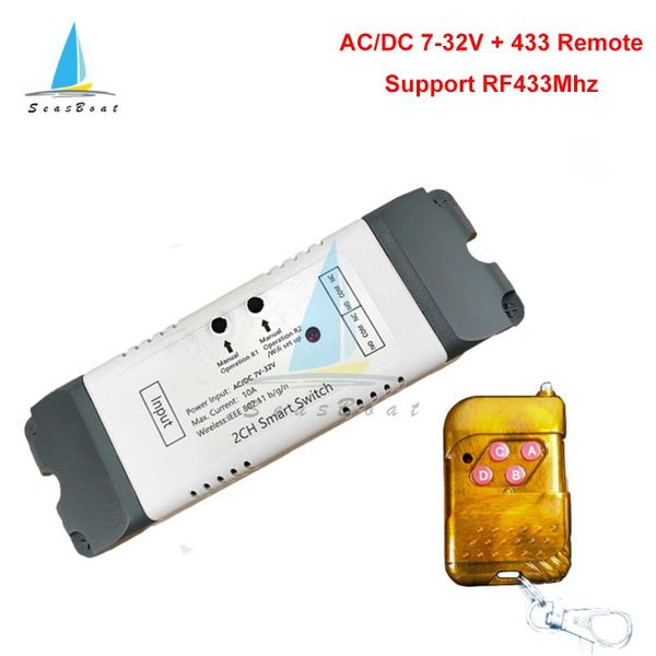 smart home control 2ch switch 2 channel wifi relay rolling door dc5v 12v 24v 32v 220v motor curtain for ewelink
smart home control 2ch switch 2 channel wifi relay rolling door dc5v 12v 24v 32v 220v motor curtain for ewelink