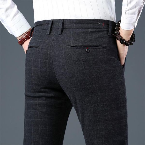 stretch stripe casual four seasons women pants business trousers straight harem, Black
stretch stripe casual four seasons women pants business trousers straight harem, Black