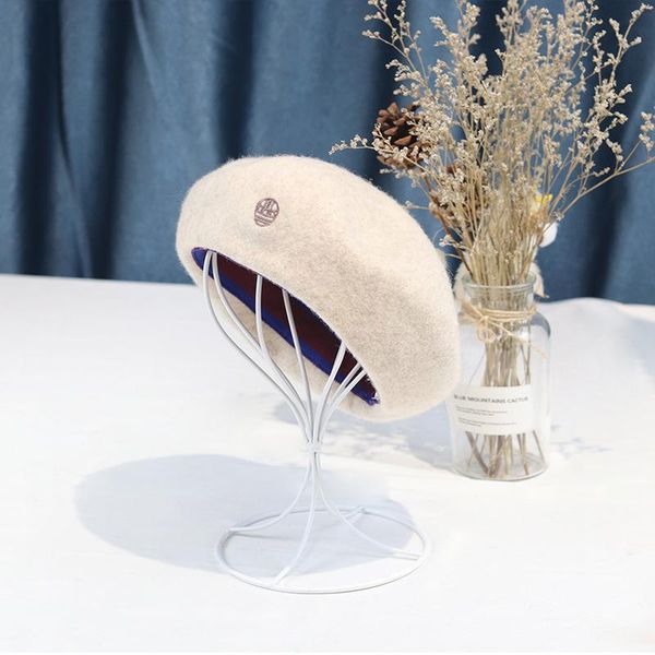 berets wool beret lady autumn winter pearl mesh decorative hat fashionable elegant, Blue;gray
berets wool beret lady autumn winter pearl mesh decorative hat fashionable elegant, Blue;gray