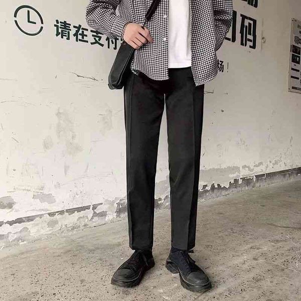 men's pants spring summer black casual slim fashion business society mens suit korean loose straight dress men o7sl
men's pants spring summer black casual slim fashion business society mens suit korean loose straight dress men o7sl