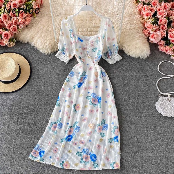 neploe french temperament print blue dress women high waist hip a line slim vestidos square collar short sleeve robe lace c0607, Black;gray
neploe french temperament print blue dress women high waist hip a line slim vestidos square collar short sleeve robe lace c0607, Black;gray