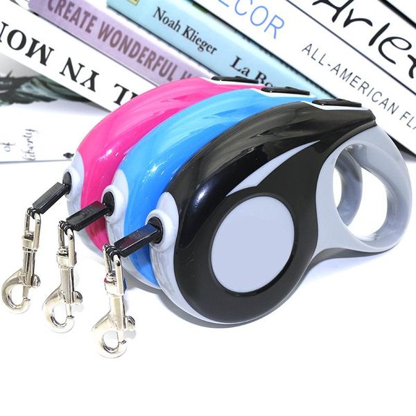 dog collars & leashes 3m 5m automatic retractable leash roulette for small medium dogs walking running lead traction device artifact hund
dog collars & leashes 3m 5m automatic retractable leash roulette for small medium dogs walking running lead traction device artifact hund