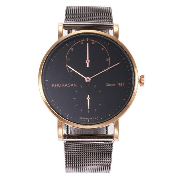 wristwatches thin fashion man ladies watch stainless steel analog bracelet business quartz watches sports men clock, Slivery;brown
wristwatches thin fashion man ladies watch stainless steel analog bracelet business quartz watches sports men clock, Slivery;brown