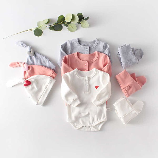spring baby clothing set heart style hat cotton infant bodysuits high waist baby toddler boys set, White
spring baby clothing set heart style hat cotton infant bodysuits high waist baby toddler boys set, White