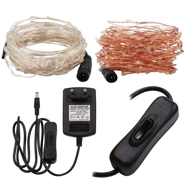 strings 10m/20m/30m led string fairy lights 12v dc plug-in wedding christmas party decor 2a power adapter uk/eu/us/au on/off switch
strings 10m/20m/30m led string fairy lights 12v dc plug-in wedding christmas party decor 2a power adapter uk/eu/us/au on/off switch