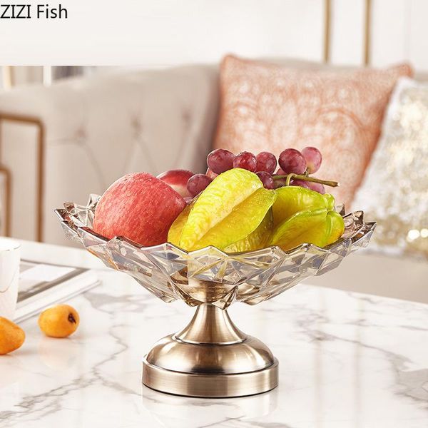 vases european-style fine crystal glass fruit plate home coffee table decoration creative modern light luxury decorative tray crafts
vases european-style fine crystal glass fruit plate home coffee table decoration creative modern light luxury decorative tray crafts