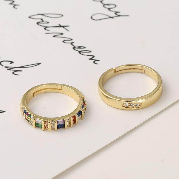 ring luxury men/women shrimp fashion skin jewelry copper micro inlaid color zirconium open couple simple cool wind pair, Silver
ring luxury men/women shrimp fashion skin jewelry copper micro inlaid color zirconium open couple simple cool wind pair, Silver