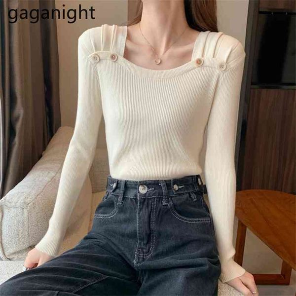 elegant sweater women autumn winter korean pullover solid square collar button ruched design slim knitted sweaters 210601, White
elegant sweater women autumn winter korean pullover solid square collar button ruched design slim knitted sweaters 210601, White