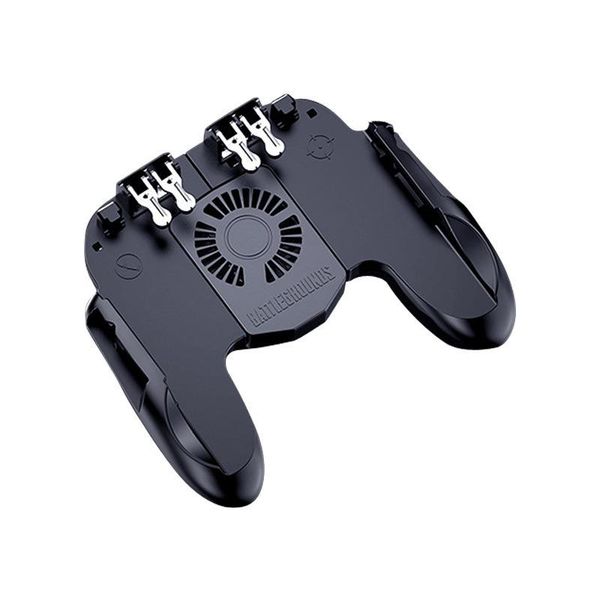six finger pubg controller gamepad joystick mobile trigger l1r1 shooter game pad phone holder with cooler fans controllers & joysticks
six finger pubg controller gamepad joystick mobile trigger l1r1 shooter game pad phone holder with cooler fans controllers & joysticks