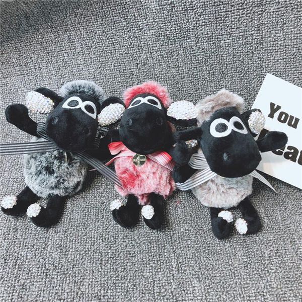 keychains cute plush zodiac lamb bag pendant doll car keychain accessories keyring, Silver
keychains cute plush zodiac lamb bag pendant doll car keychain accessories keyring, Silver