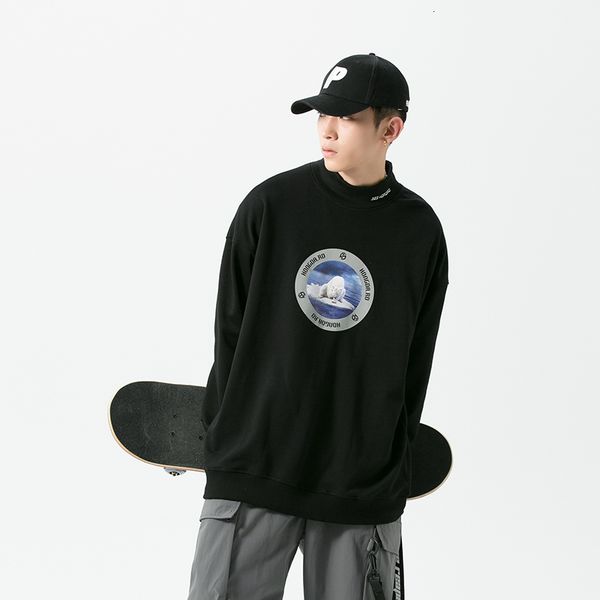 men's hoodies & sweatshirts polar bear impression sweatshirt for men autumn large japanese clothes streetwear harajuku skateboard high, Black
men's hoodies & sweatshirts polar bear impression sweatshirt for men autumn large japanese clothes streetwear harajuku skateboard high, Black