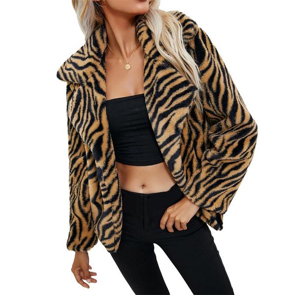 women's jackets women jacker arrival zebra/leopard print coat long sleeve lapel neck plush cardigan for spring fall high street, Black;brown
women's jackets women jacker arrival zebra/leopard print coat long sleeve lapel neck plush cardigan for spring fall high street, Black;brown