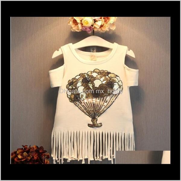 fashion girls tshirt dress summer children white flower sequins tassels skirt kids clothing baby girl casual tshirts 5pcslot qpfu2 gir jfcnt, Red;yellow
fashion girls tshirt dress summer children white flower sequins tassels skirt kids clothing baby girl casual tshirts 5pcslot qpfu2 gir jfcnt, Red;yellow