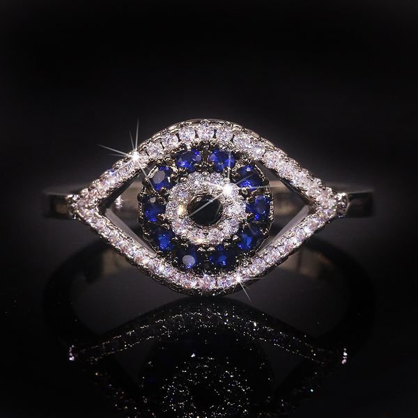 designer rings cute female crystal blue stone ring charm silver color wedding s for women punk zircon evil eye engagement, Golden;silver
designer rings cute female crystal blue stone ring charm silver color wedding s for women punk zircon evil eye engagement, Golden;silver