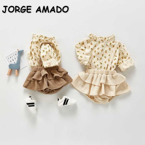 spring teenager girls 2-pcs sets floral shirts + sling solid color bodysuit children jumpsuit clothes e01 210610, White
spring teenager girls 2-pcs sets floral shirts + sling solid color bodysuit children jumpsuit clothes e01 210610, White