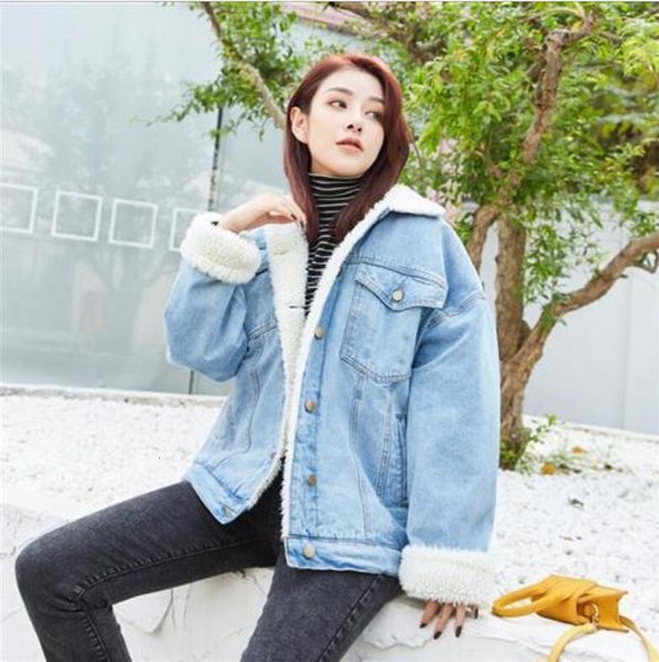 2020 winter denim jean female jacket outerwear fashionable ladies coats, Blue
2020 winter denim jean female jacket outerwear fashionable ladies coats, Blue
