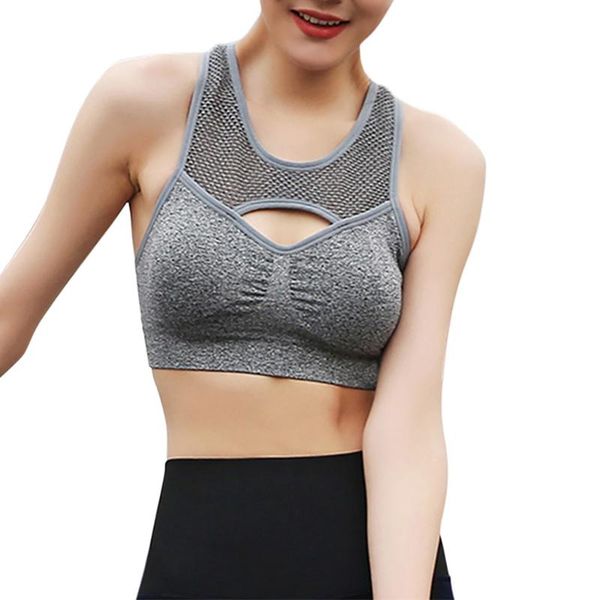 gym clothing women lingerie breathable quick dry sport bra mesh hollow out shockproof push up yoga bras or fitness running vest top, White;black
gym clothing women lingerie breathable quick dry sport bra mesh hollow out shockproof push up yoga bras or fitness running vest top, White;black