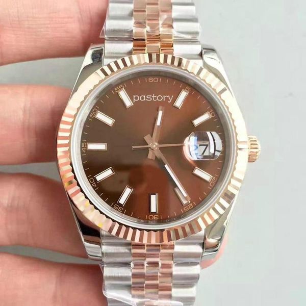 wristwatches luxury watch waterproof mechanical stainless steel sapphire crystal automatic man, Slivery;brown
wristwatches luxury watch waterproof mechanical stainless steel sapphire crystal automatic man, Slivery;brown