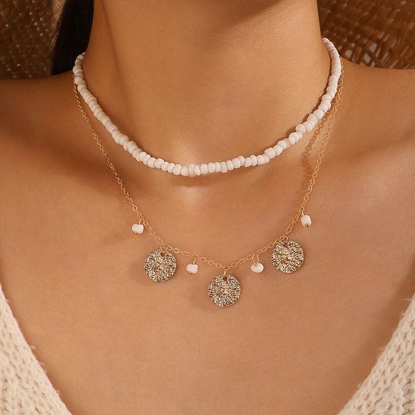 god color choker necklace for women 2 layers stone lock sequin pendant chain necklaces & pendants velvet chokers fashion jewelry, Silver
god color choker necklace for women 2 layers stone lock sequin pendant chain necklaces & pendants velvet chokers fashion jewelry, Silver