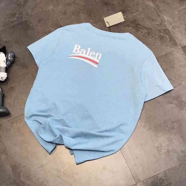 2022 factory wholesale new spring summer fashion paris coke haze blue t-shirt round neck leisure and comfortable, White
2022 factory wholesale new spring summer fashion paris coke haze blue t-shirt round neck leisure and comfortable, White