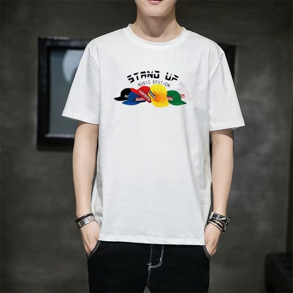 men's t-shirts summer korean slim trend short sleeve cotton t-shirt students casual men dogd, White;black
men's t-shirts summer korean slim trend short sleeve cotton t-shirt students casual men dogd, White;black