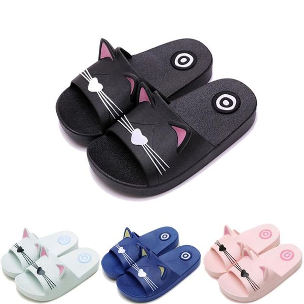 slipper boys girls summer slippers cute cat slides lightweight todder beach water shoes soft non-slip kids shower pool home sandals, Black;grey
slipper boys girls summer slippers cute cat slides lightweight todder beach water shoes soft non-slip kids shower pool home sandals, Black;grey
