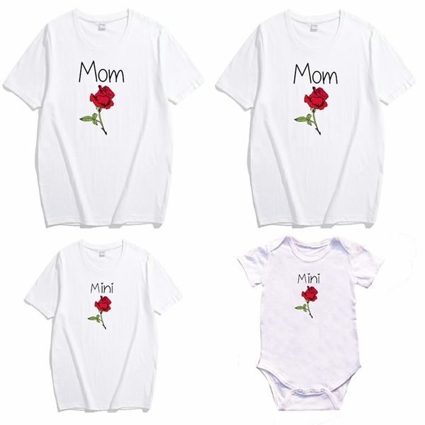 tshirts boys girls mom daughter son rose print family look matching t-shirt mommy and me clothes 210417, Blue
tshirts boys girls mom daughter son rose print family look matching t-shirt mommy and me clothes 210417, Blue