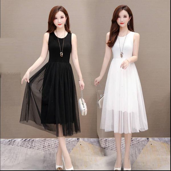 women dresses mori girl ruffle dress summer high waist mesh pleated female slim vestidos, Black;gray
women dresses mori girl ruffle dress summer high waist mesh pleated female slim vestidos, Black;gray