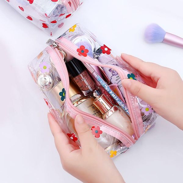 cosmetic bags & cases girl clear fruit print cute bag pvc transparent makeup for women waterproof zipper beauty case travel toiletry
cosmetic bags & cases girl clear fruit print cute bag pvc transparent makeup for women waterproof zipper beauty case travel toiletry